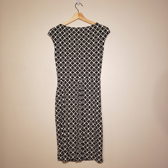 Lauren Ralph Lauren Geometric Fitted Dress sz 6 - Picture 2 of 3